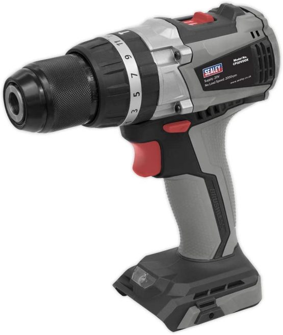 Sealey CP20VDDX 13mm 20V Brushless Hammer Drill/Driver - Body Only