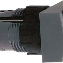 Schneider Electric ZB6DA2 Rect Pushbutton Head, Black Rectang Flush Pushbutton Head Ø16 Spring Return Unmarked