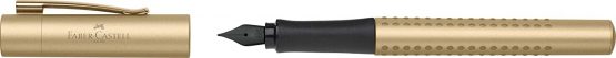 Faber-Castell Grip Edition Fountain Pen and Ballpoint Pen Set - Gold - Image 2