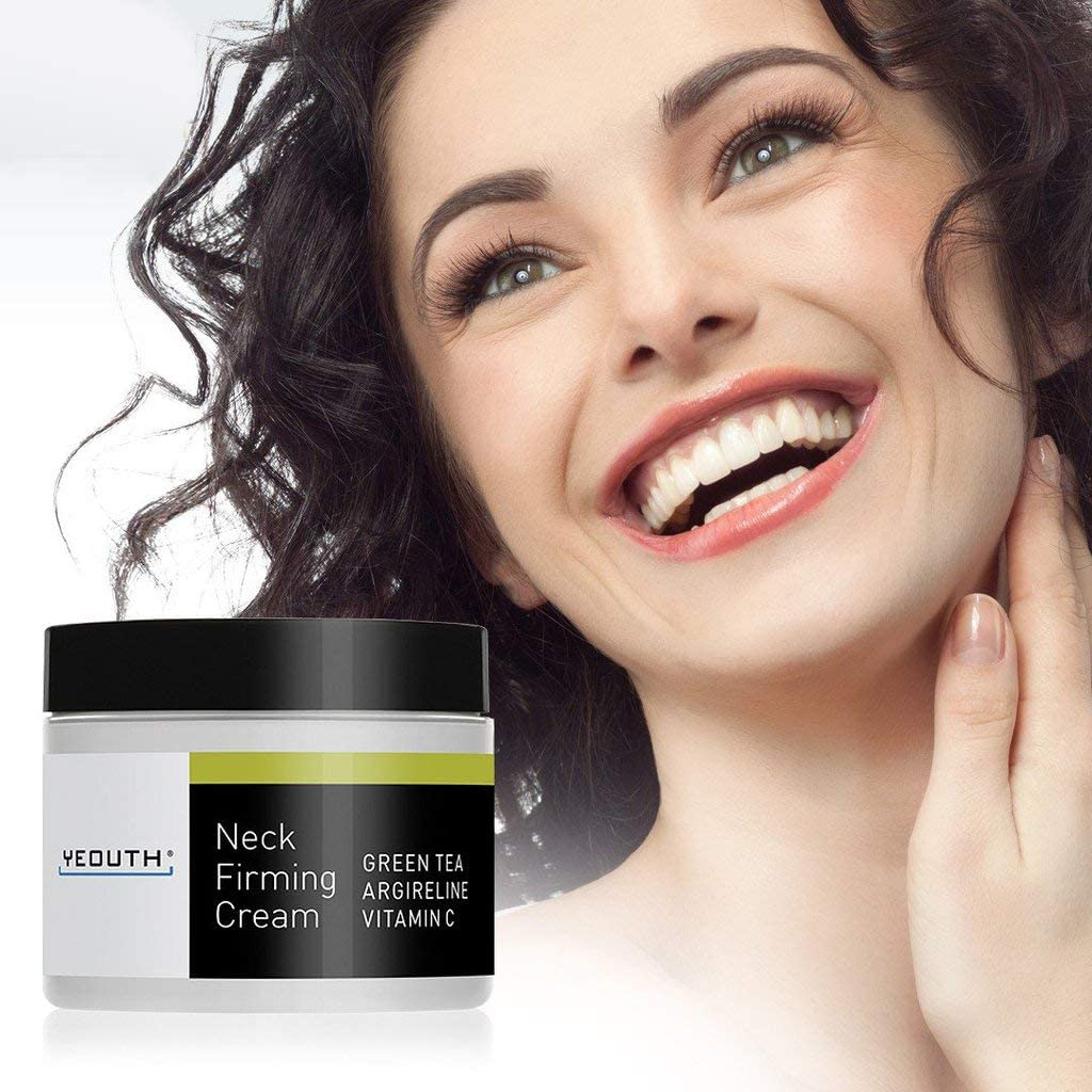 YEOUTH Neck Cream with Vitamin C, Moisturizing Neck Firming Cream for Women and Men Targeting Decolletage and Double Chin - Image 4
