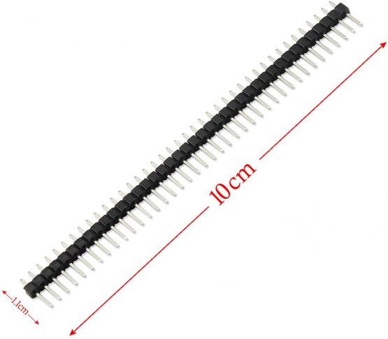 Aussel 20 Pieces 2.54mm Breakaway PCB Board 40Pin Male and Female Header Connector for Arduino Shield (PIN-2 20PCS) - Image 4