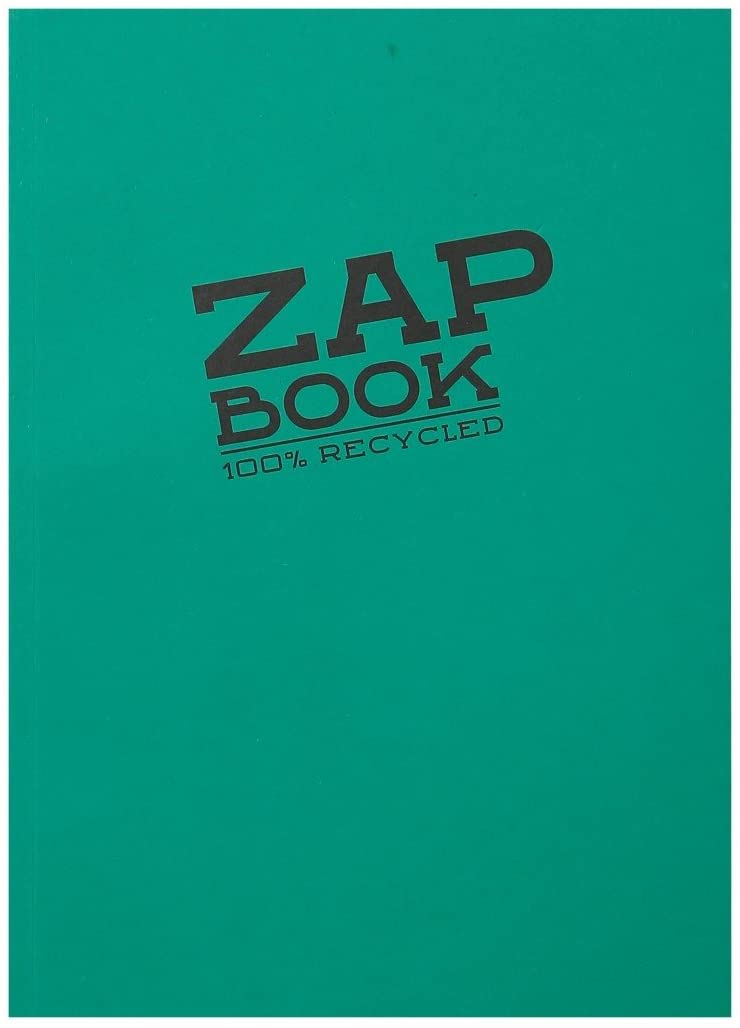 Clairefontaine, Ref 3354C, Recycled Zap Book (160 Pages), A4 (297 x 210mm) Size, Recycled 80gsm Paper, Acid Free, pH Neutral - Image 2