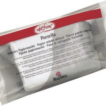 Rayher 3450000 Modelling Papier Mache for Doll Making, Sculptures and Crafts, Air-Drying, White, 400 g