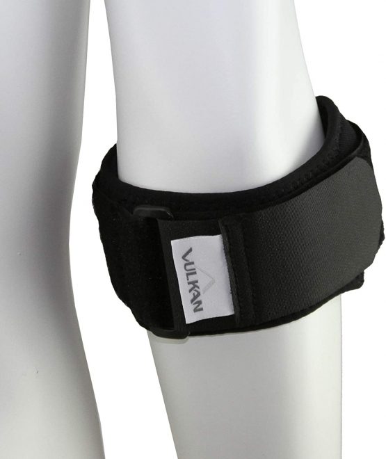 Vulkan Airxtend Tennis Elbow Support, Adjustable, One Size Fits All, Retains Heat, Elbow Support and Compression to Wear Under Clothing, Helps Relieve Lateral Epicondylitis, Tennis Elbow Pain - Image 4