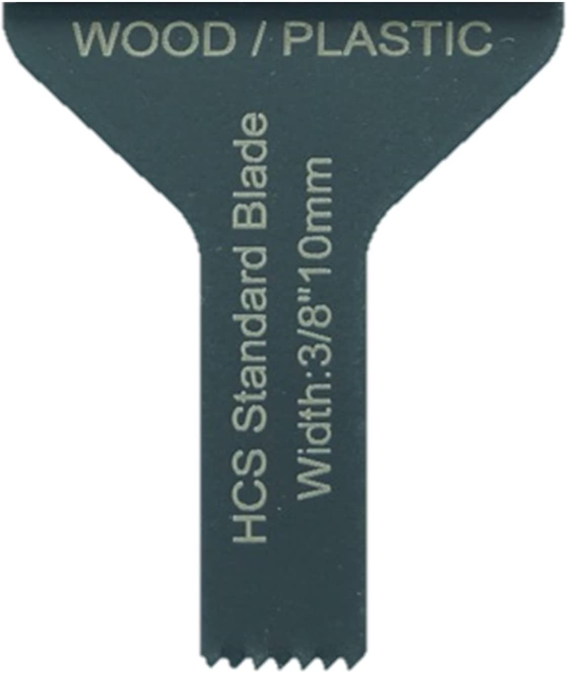 3 x 10mm TopsTools UN10F_3 Wood Cutting Blades Compatible with Bosch Fein (Non-StarLock) Makita Milwaukee Einhell Ergotools Hitachi Parkside Ryobi Worx Workzone Multitool Multi Tool Accessories - Image 2