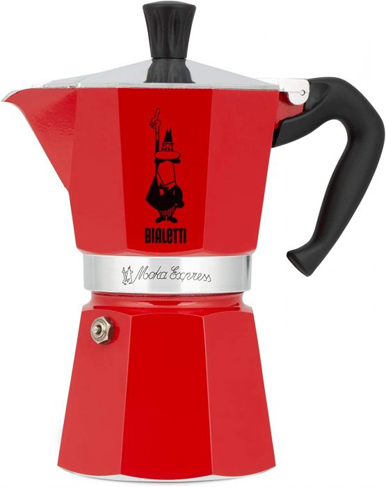 Bialetti Moka Express (6 Cup) - Red