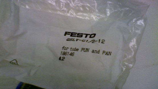 Festo 186156 Model QSLV-G1/2-12-I Push-In L-Fitting - Image 3