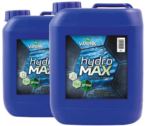VitaLink 5 Litre Hydro Max Grow Soft Water - Blue