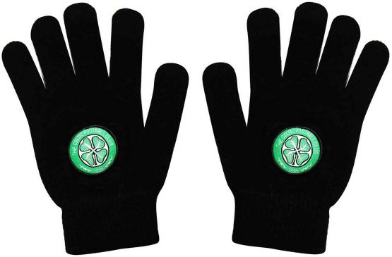 Official Celtic FC Football Scarf & Woolly Gloves Gift Set - Image 4
