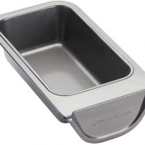 MasterClass Smart Stack Vertical Stacking 2 lb Loaf Tin with Non Stick Coating, Carbon Steel, 23 x 13 x 7 cm