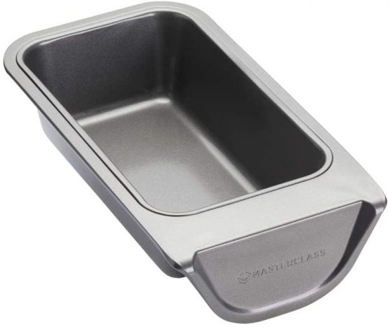 MasterClass Smart Stack Vertical Stacking 2 lb Loaf Tin with Non Stick Coating, Carbon Steel, 23 x 13 x 7 cm