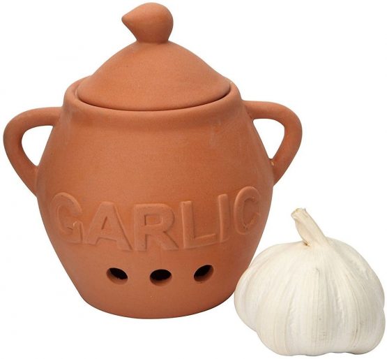 Dexam 17851023 Terracotta Garlic Keeper, Ceramic