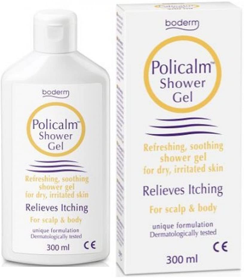 Boderm Policalm Shower Gel 300ml, ND, 300 ml (Pack of 1)