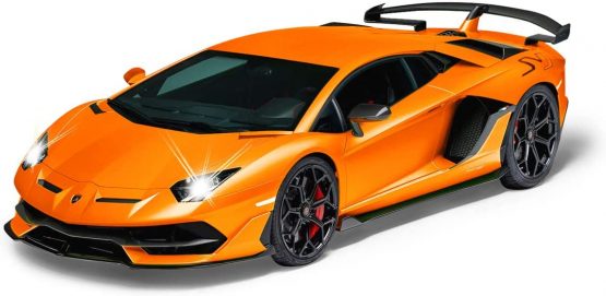 JAMARA 405170 Lamborghini Aventador SVJ 1:14 Orange 2.4 GHz Officially Licensed, Up to 1 Hour Driving Time at Approx. 11 km/h, Perfectly replicated Details, Workmanship - Image 2