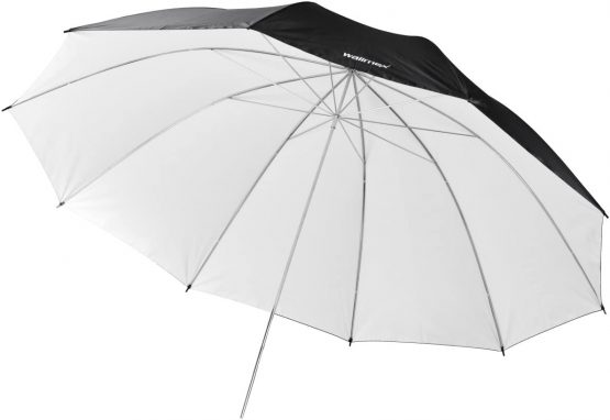Walimex Pro 150cm Reflex Umbrella - Black/White