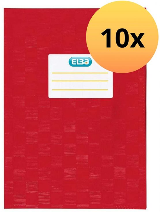 Landre 100420085 9"for DIN A5 Bast Pack of 10 Red