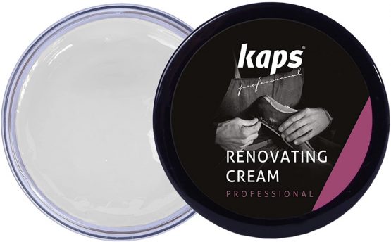Renovating Repair Cream For Smooth Leather Shoes Bags Seats, Scratch And Scuff Cover, Kaps Renovating Cream, 10 Colours - Image 2
