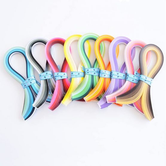 1.5mm x 39cm Paper Quilling Strips Kit 36 Colors 720 Strips Quilling Paper DIY Crafts Strips