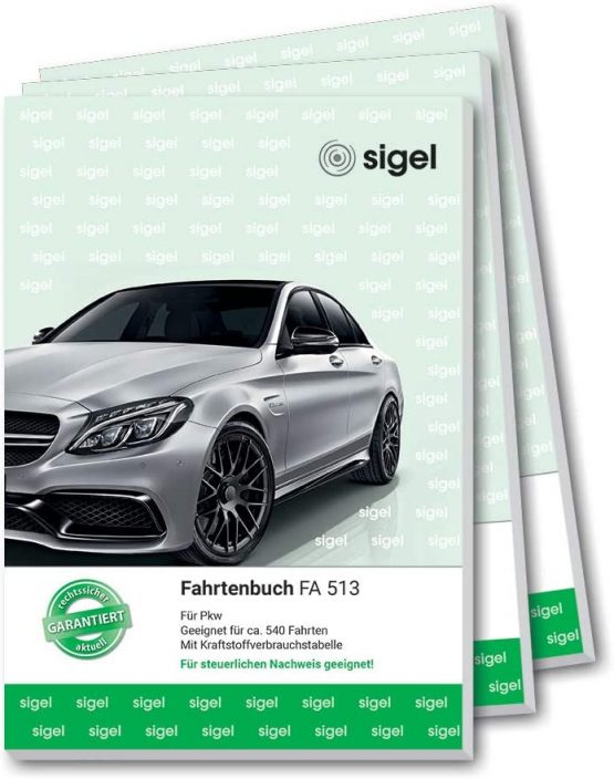 Sigel FA513 Car Trip Book, A5, 32 Pages 3 Items 3 Piece 3 Items