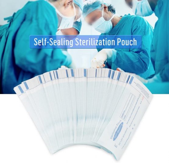 200pcs Self Seal Autoclave Sterilization Pouches, Medical Dental Sterilization Pouch Self-Sealing Bag - Image 3