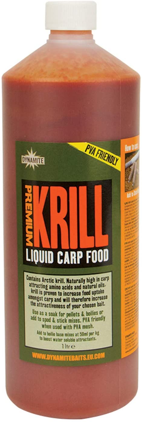 Dynamite Baits LIQUID CF KRILL 1L, rose, 1L EU