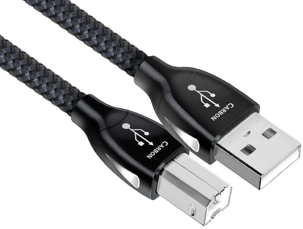 AudioQuest 0.75 m Carbon USB A-B USB Cable 0.75 m USB B Black