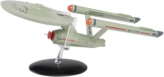 Eaglemoss Star Trek figure USS Enterprise NCC-1701 Hero Collector 13x7.5x7.5cm