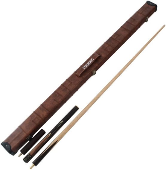 CUESOUL Classic Handmade 57" Rosewood 3/4 Piece Snooker Cue with Cue Case and Extension - Image 2