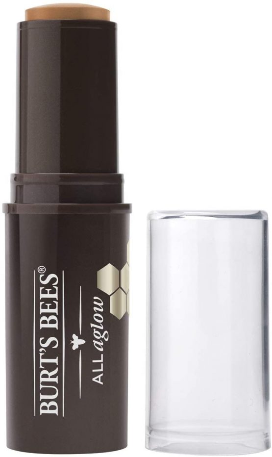 Burt's Bees 100% Natural All Aglow Highlighter Stick, Golden Shimmer, 8.5 g