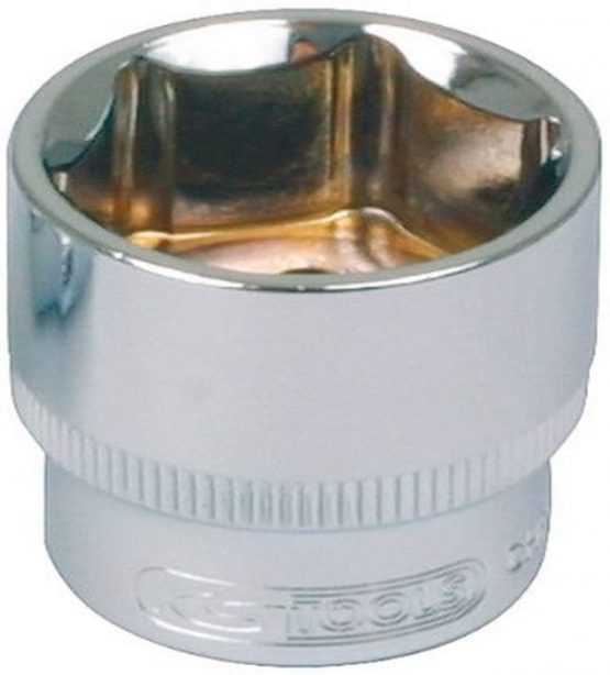 KS Tools 918.3824 3/8" CHROMEplus Hexagonal socket, 24mm