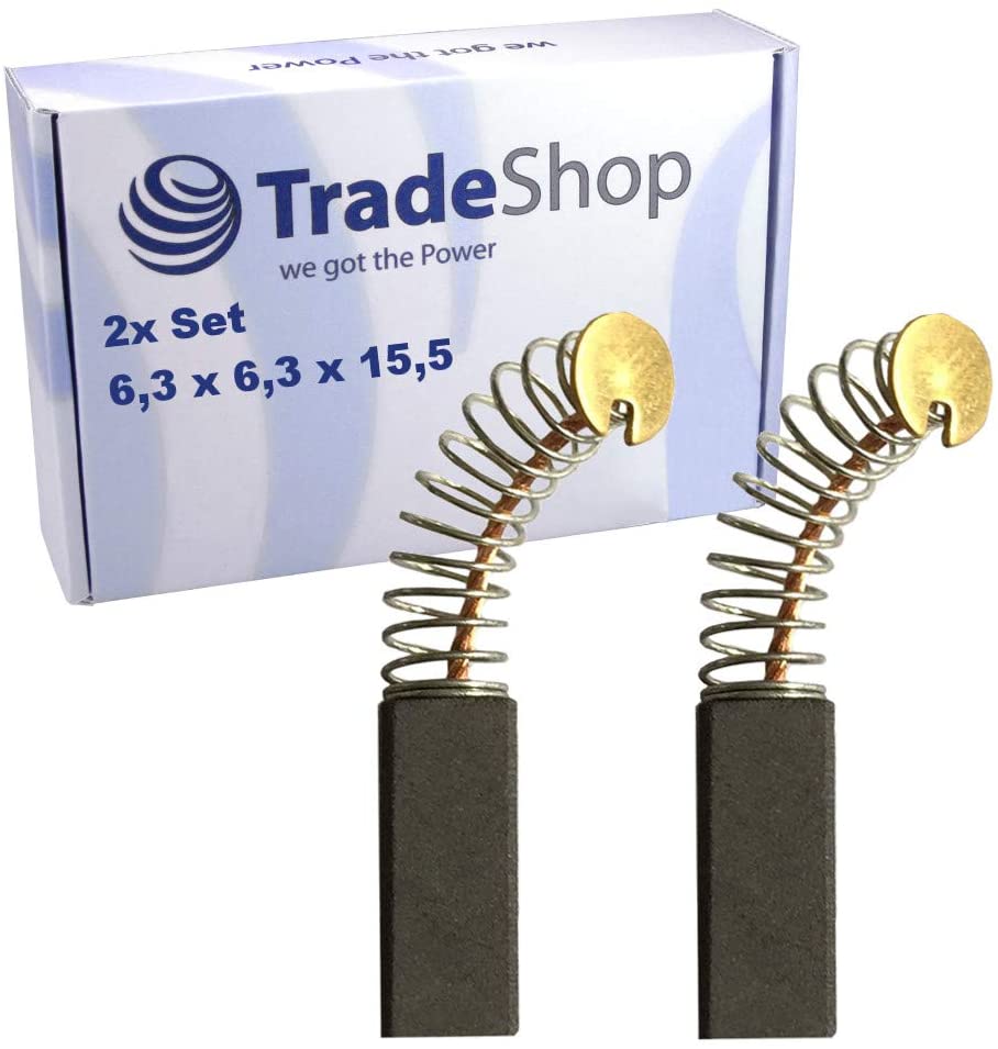 2 x Carbon Brushes for Bosch Saw PST 50-2 0 603 230 303 0 603 230 332 0 603 230 333 0 603 230 334 0 603 230 337 0 603 230 338 0 603 230 341