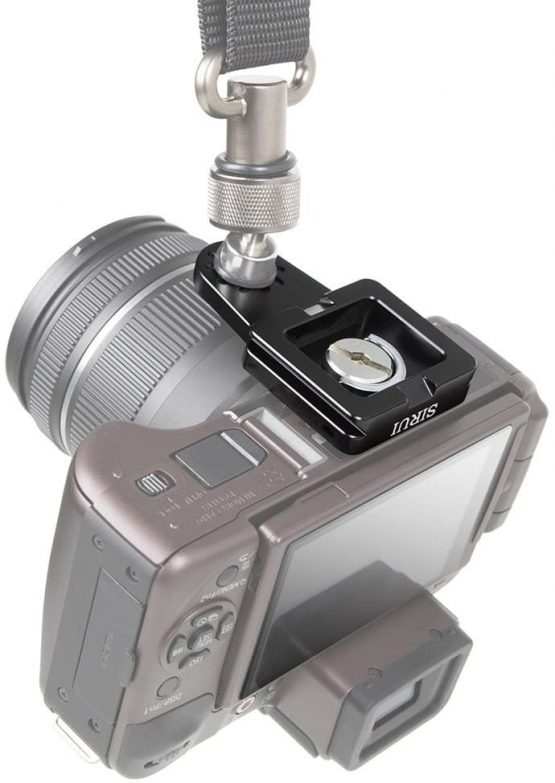 SIRUI TY-LP40 Quick Release Plate with 1/4" Camera Strap Attachment - Image 3