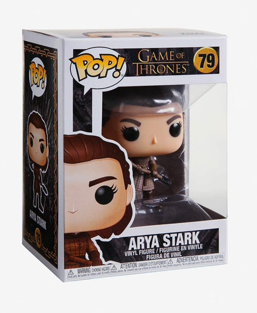 Game of Thrones-Arya w/Two Headed Spear Figura Coleccionable, 44819 Funko Pop TV