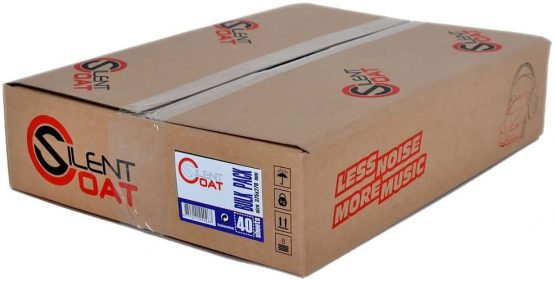 Silent Coat 40 Sheet (375x250mm) Bulk Pack Car Sound Deadening/Proofing