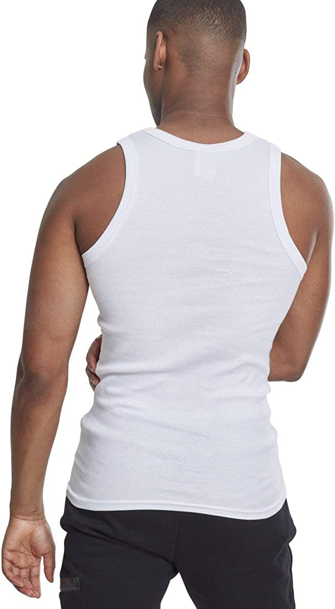 Urban Classics Mens Tb066-mens Tanktop Top, White, L EU, White (White) - Image 3