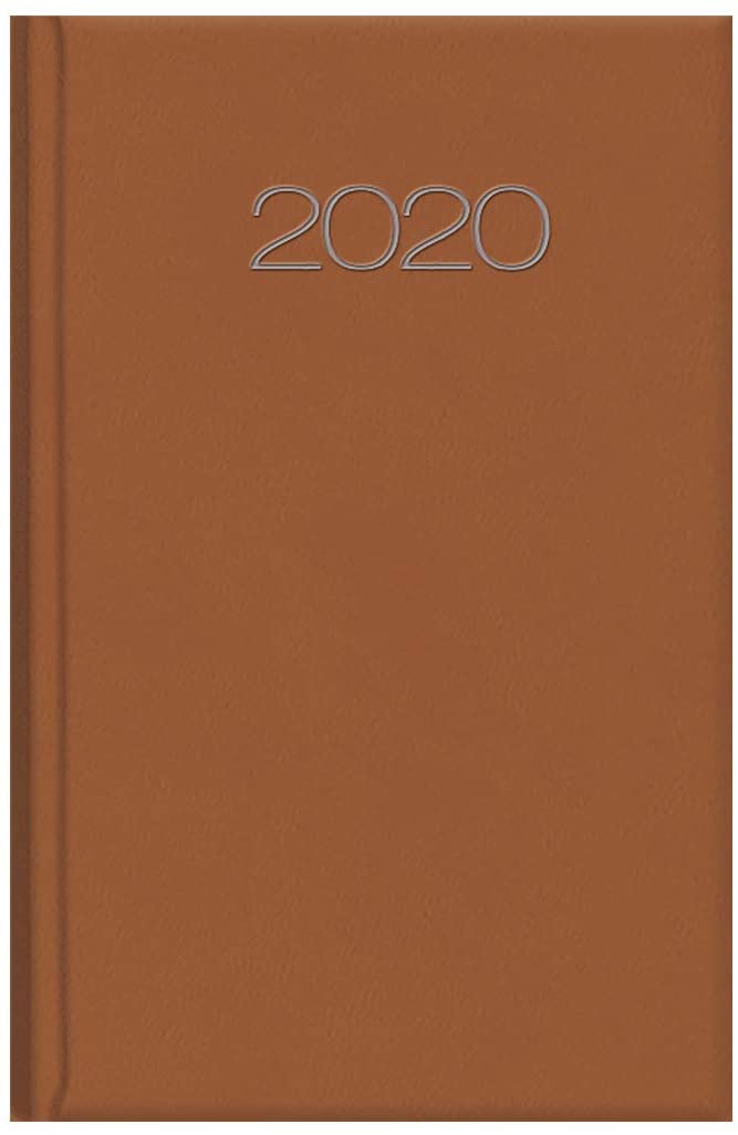 Dohe 12242 - Lisbon Pocket Diary - Week to View - 8.5 x 13 cm - Camel