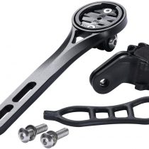 Dymoece Aluminium Alloy Bicycle Computer Mount for Road Bike Integrated Handlebar,Compatible with Garmin Edge 130 200 500 510 520 810 820 1000 1030 and Gopro Camera