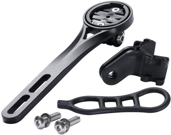 Dymoece Aluminium Alloy Bicycle Computer Mount for Road Bike Integrated Handlebar,Compatible with Garmin Edge 130 200 500 510 520 810 820 1000 1030 and Gopro Camera