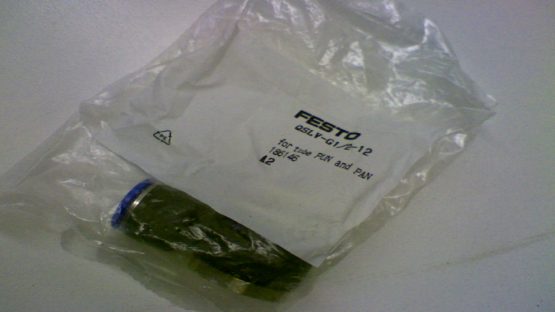 Festo 186156 Model QSLV-G1/2-12-I Push-In L-Fitting - Image 2