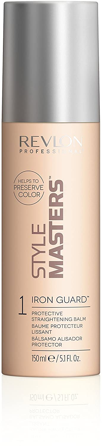 REVLON PROFESSIONAL Revlon Style Masters Iron Guard 1 Protective Straightening Balm 150ml 7244680000, multicoloured, 150 ml (Pack of 1)