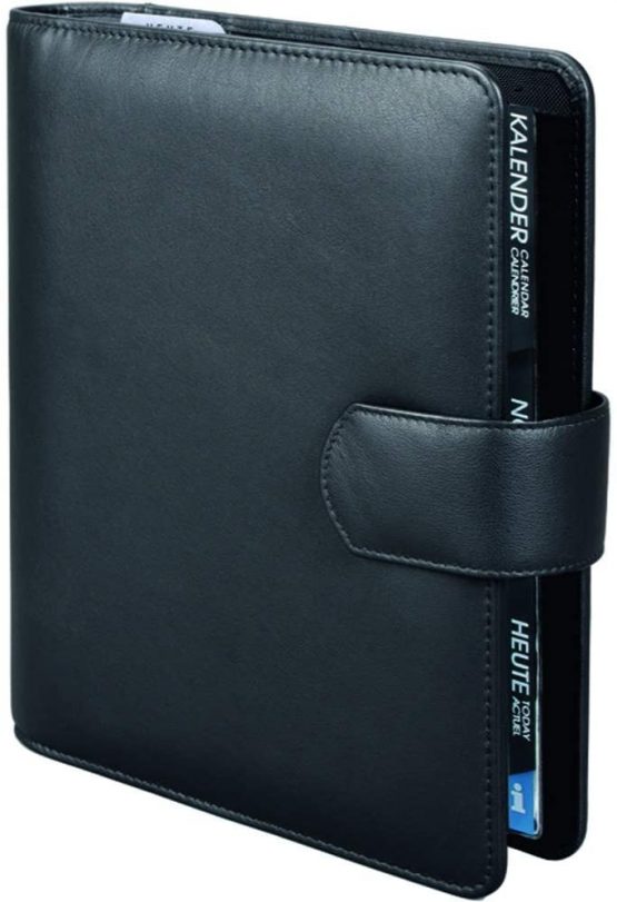 Bind T5 Planner A5 with Magnet Fastening Leather Black