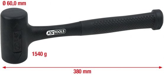 KS Tools 140.5258 Dead blow mallet, 1720g - Image 2