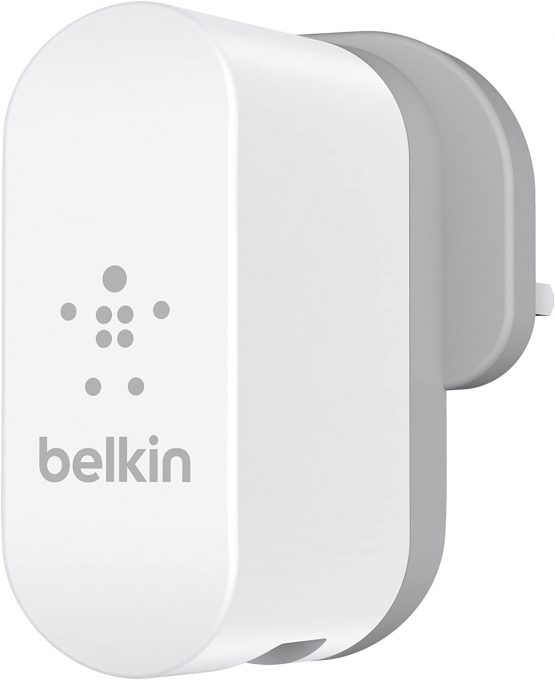 Belkin F8J107ukWHT Indoor Mobile Device Charger - Grey/White - Image 2