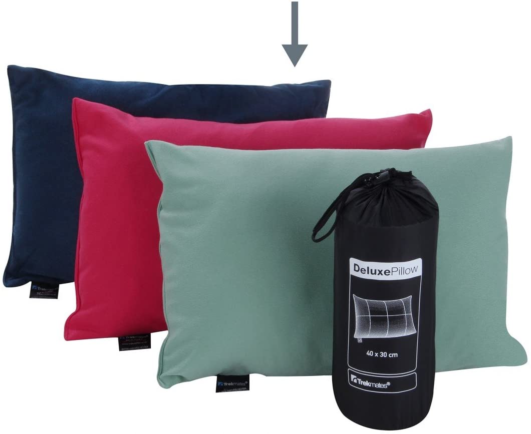 Trekmates Delux Pillow - Blue, Standard (1 Count) - Image 3