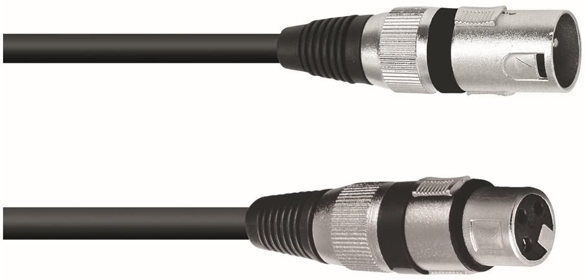 Omnitronic 3-Pin XLR Cable 15 m Black