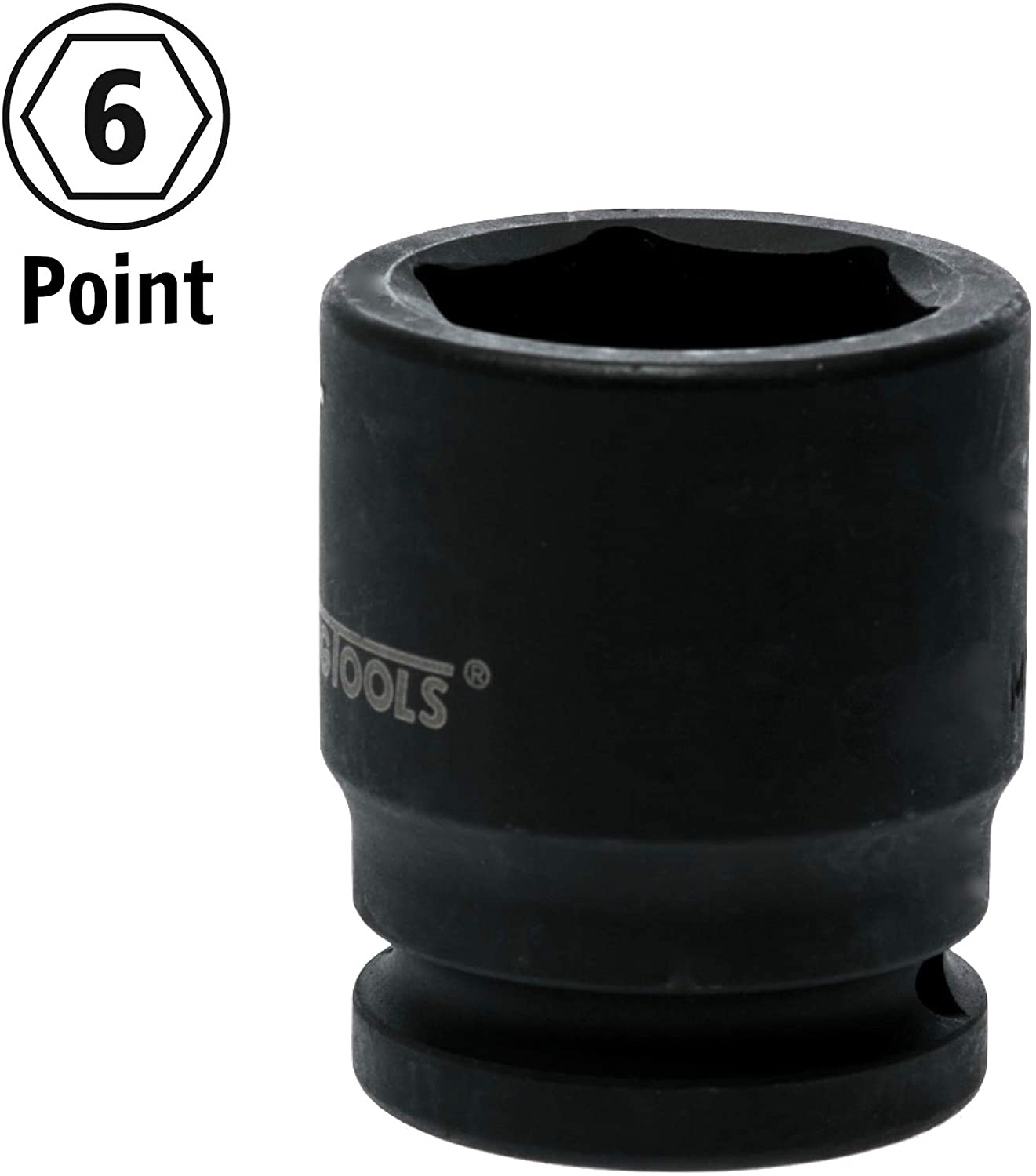 Teng 940524 24mm 3/4-inch 6-Point Impact Hex Socket Drive, Silver - Image 2