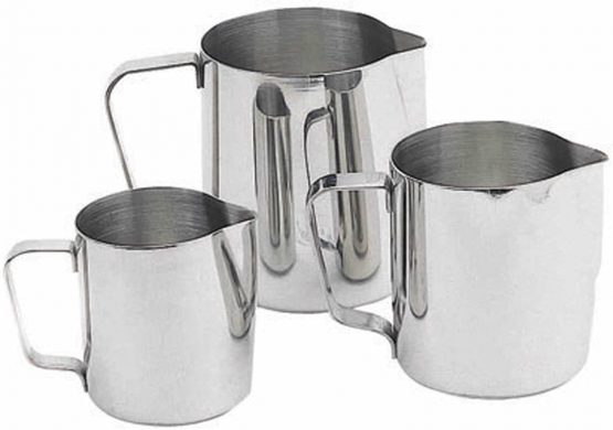 KitchenCraft KCJUGMD Milk Jug, Stainless Steel, 600 ml, Silver - Image 2