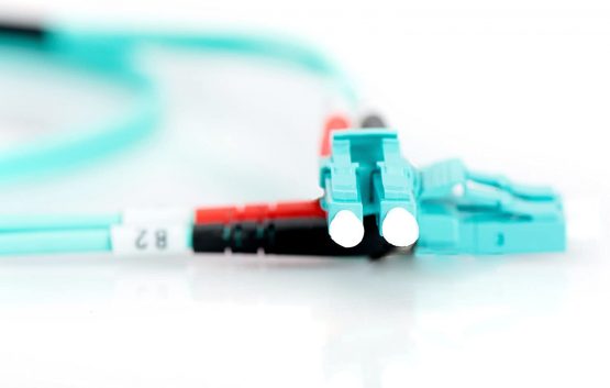 Fiber Optic Multimode Patch Cord, OM 3, LC/LC - Image 2