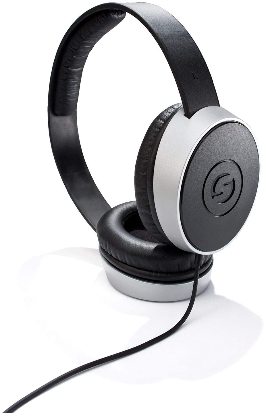 Samson SR550 Closed-Back over ear Studio Headphones, Black & Silver - Image 4
