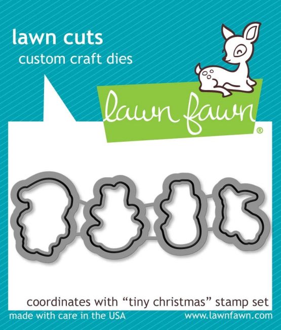 Lawn Cuts Custom Craft Die-Tiny Christmas